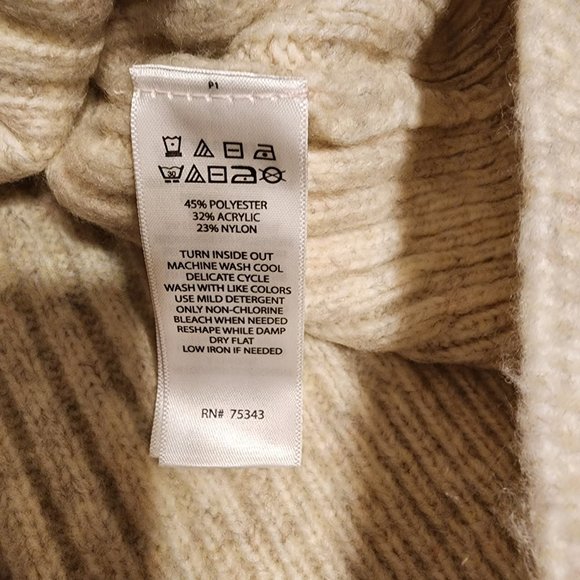 Sincerely Jules Collared Sweater Vest Cream Small NWT - Picture 10 of 10